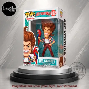 Ace Ventura x Jim Carrey When Nature Calls Scarlet Macaw Hawaiian Outfit No.832 Funko Pop Concept Vinyl Figure 2026