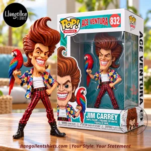 Ace Ventura x Jim Carrey When Nature Calls Scarlet Macaw Hawaiian Outfit No.832 Funko Pop Concept Vinyl Figure 2026