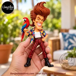 Ace Ventura x Jim Carrey When Nature Calls Scarlet Macaw Hawaiian Outfit No.832 Funko Pop Concept Vinyl Figure 2026