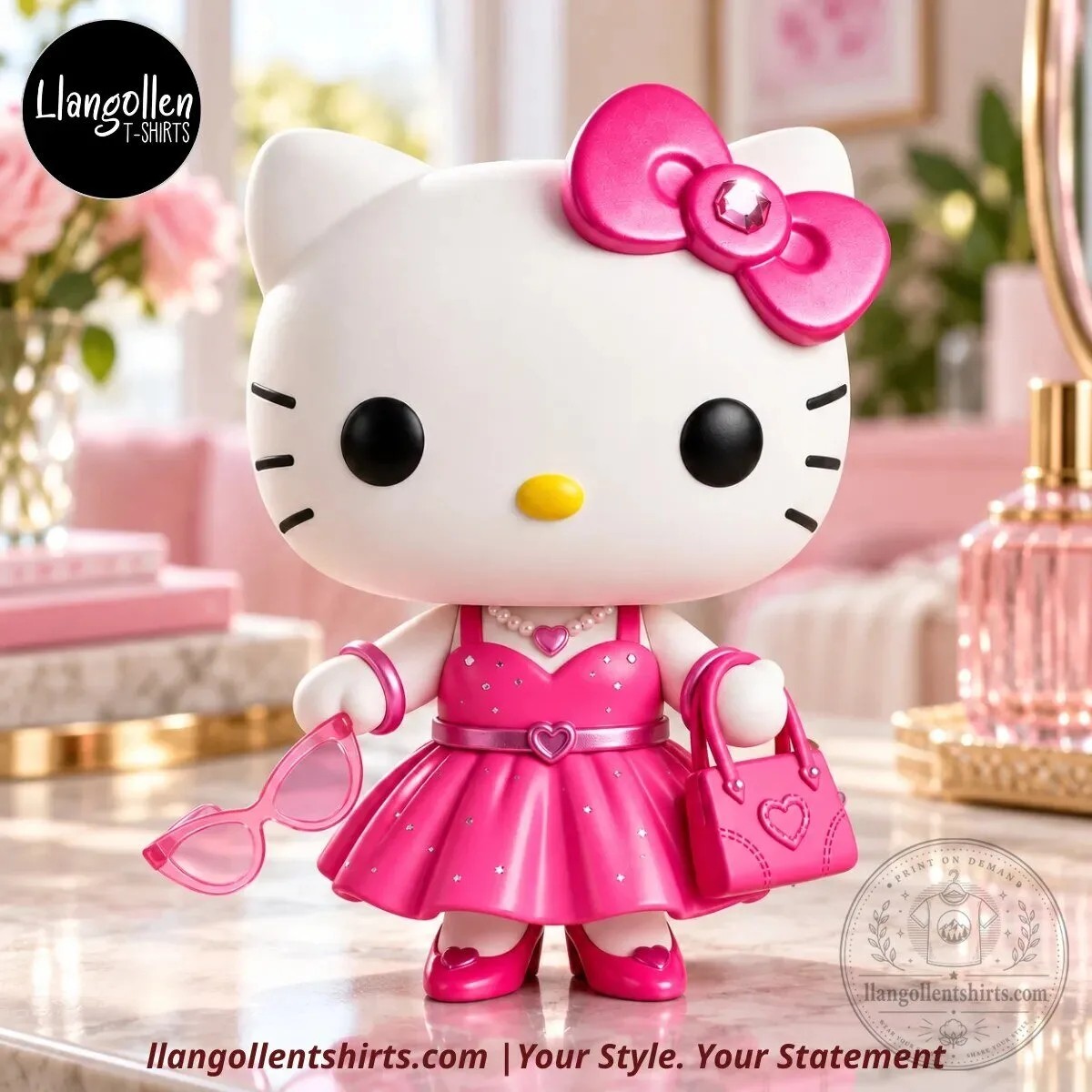 Funko Pop! Hello Kitty Barbie-Inspired Pink Fashion Vinyl Figure Concept #59 10 Funko Pop! Hello Kitty Barbie-Inspired Pink Fashion Vinyl Figure Concept #59