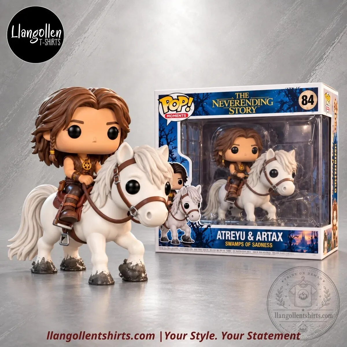 The NeverEnding Story x Atreyu & Artax Swamps of Sadness Funko Pop Concept #84